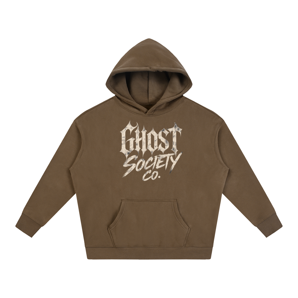 GHOST SOCIETY CO. Oversize Fleeced Hoodie