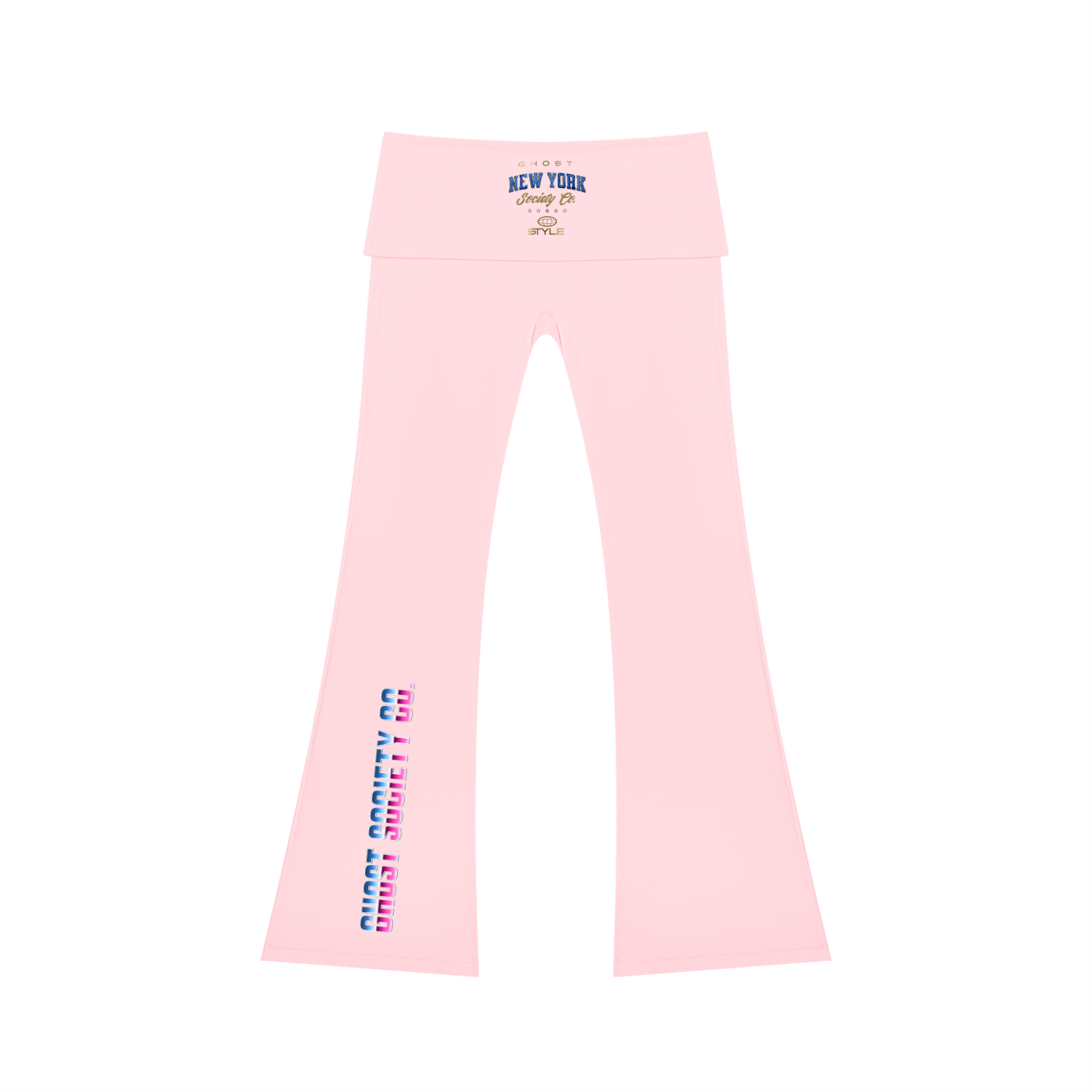 GHOST SOCIETY CO. Women's High Rise Flared Yoga Pants