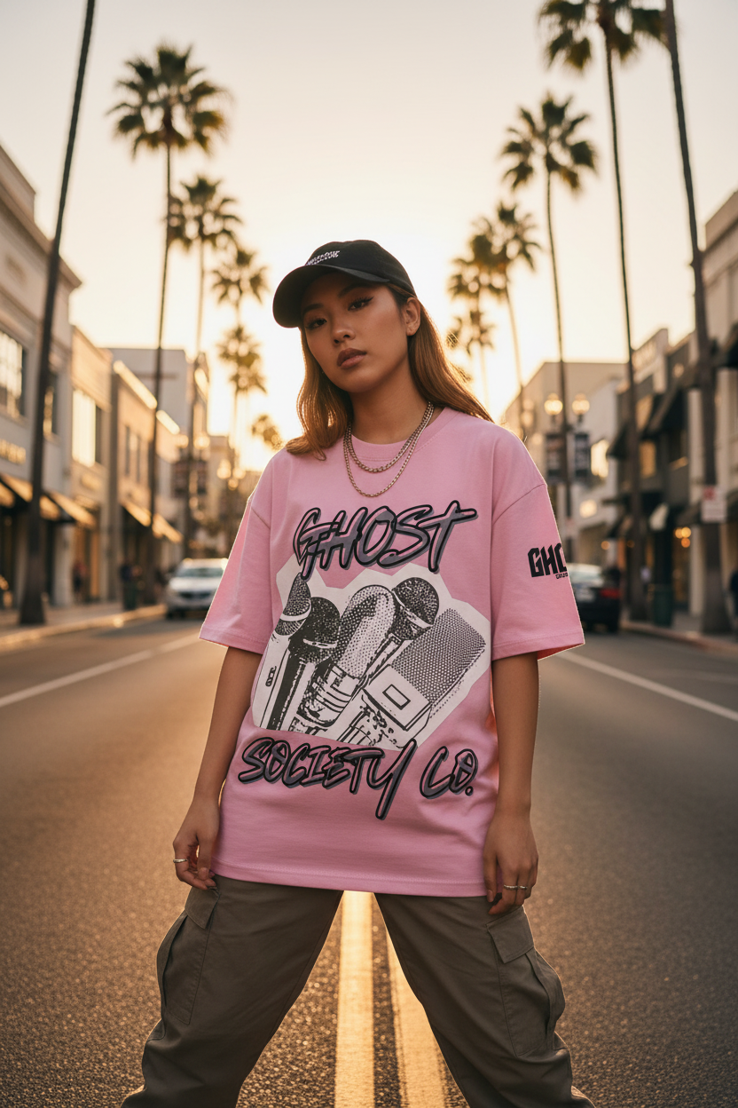 GHOST SOCIETY CO. Essential Cotton T-Shirt