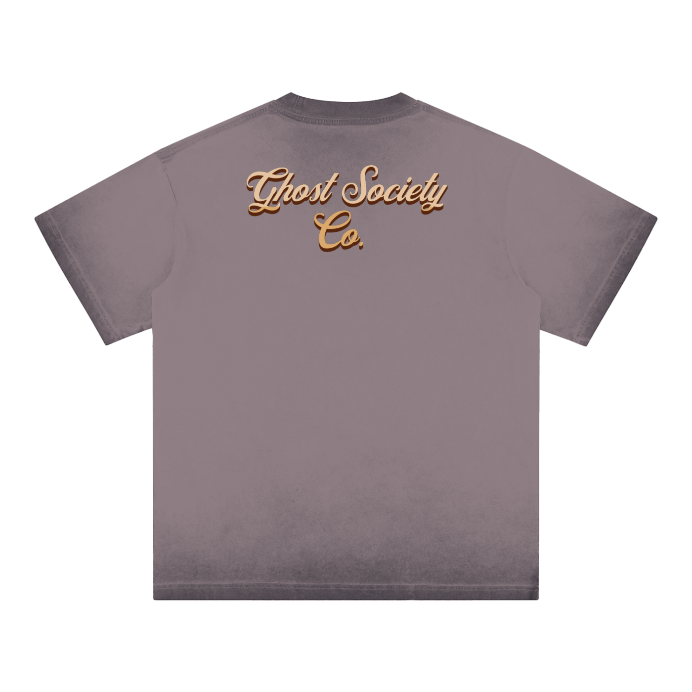 GHOST SOCIETY CO. Reverse Dyed Loose Cotton T-Shirt