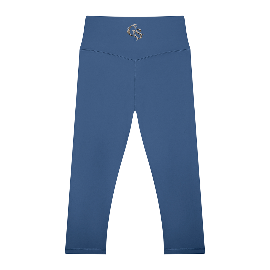 GHOST SOCIETY CO. Women's High Waisted Yoga Capri Leggings