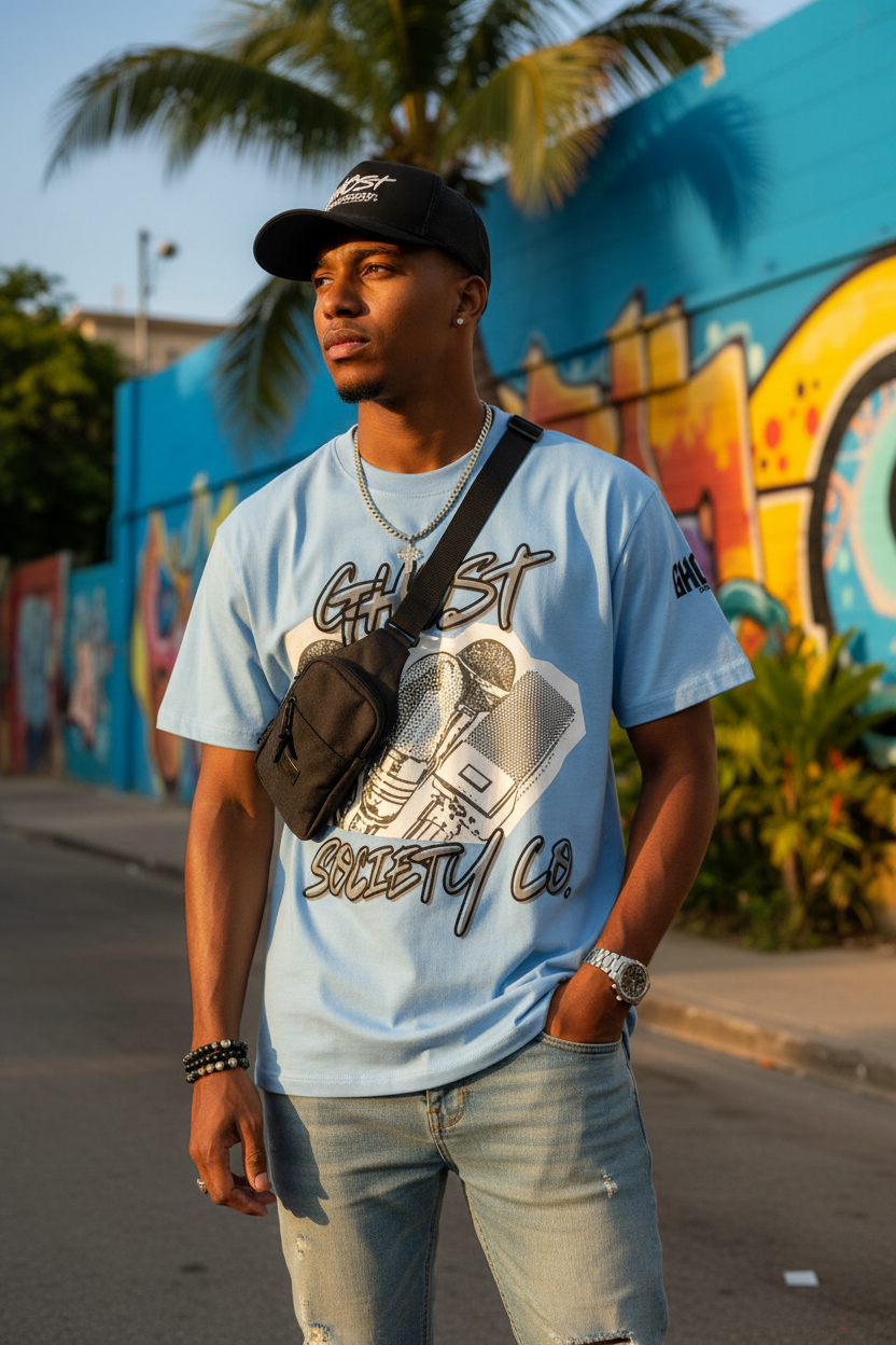 GHOST SOCIETY CO. Essential Cotton T-Shirt