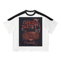 GHOST SOCIETY CO. Unisex Color Block Oversized T-Shirt