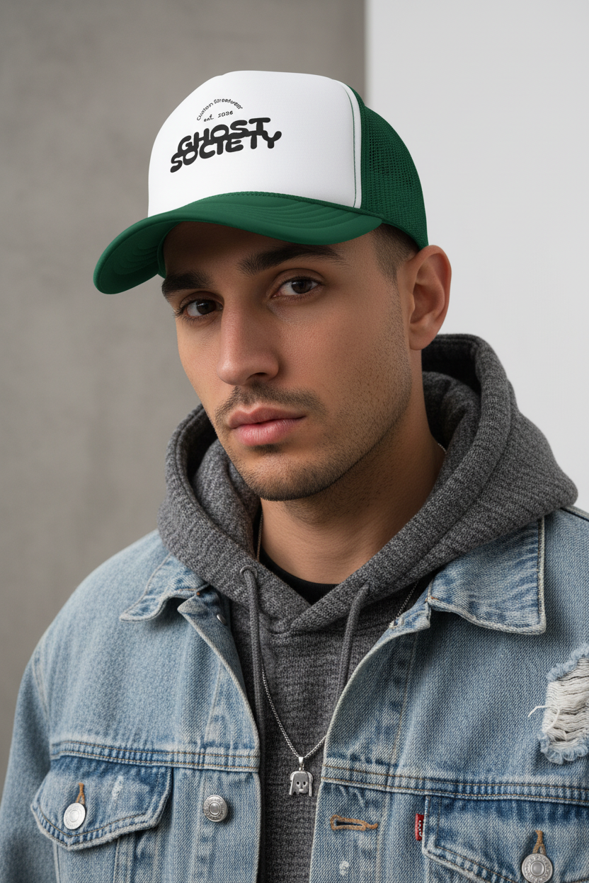 GHOST SOCIETY Trucker Hat