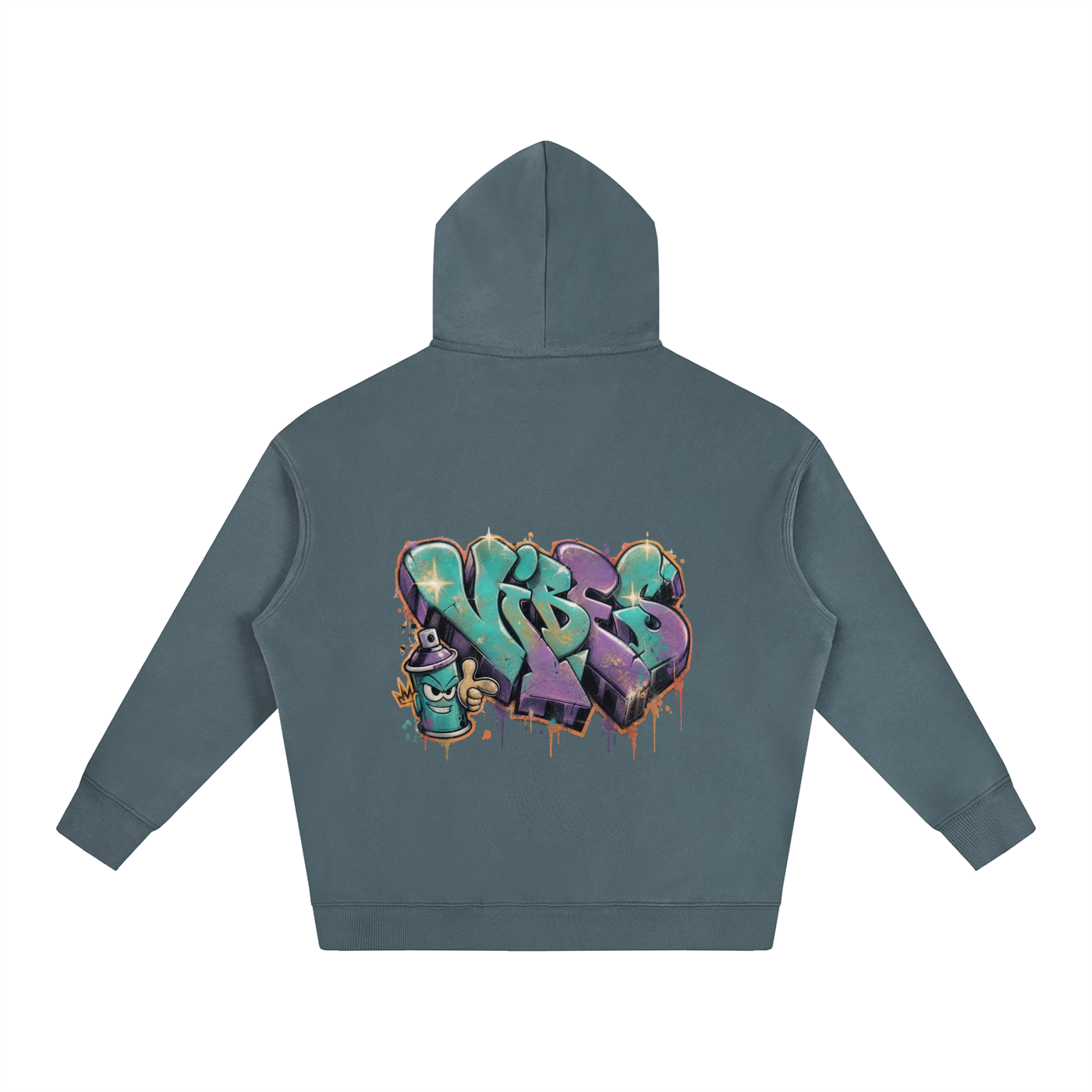 GHOST SOCIETY CO. Oversize Fleeced Hoodie