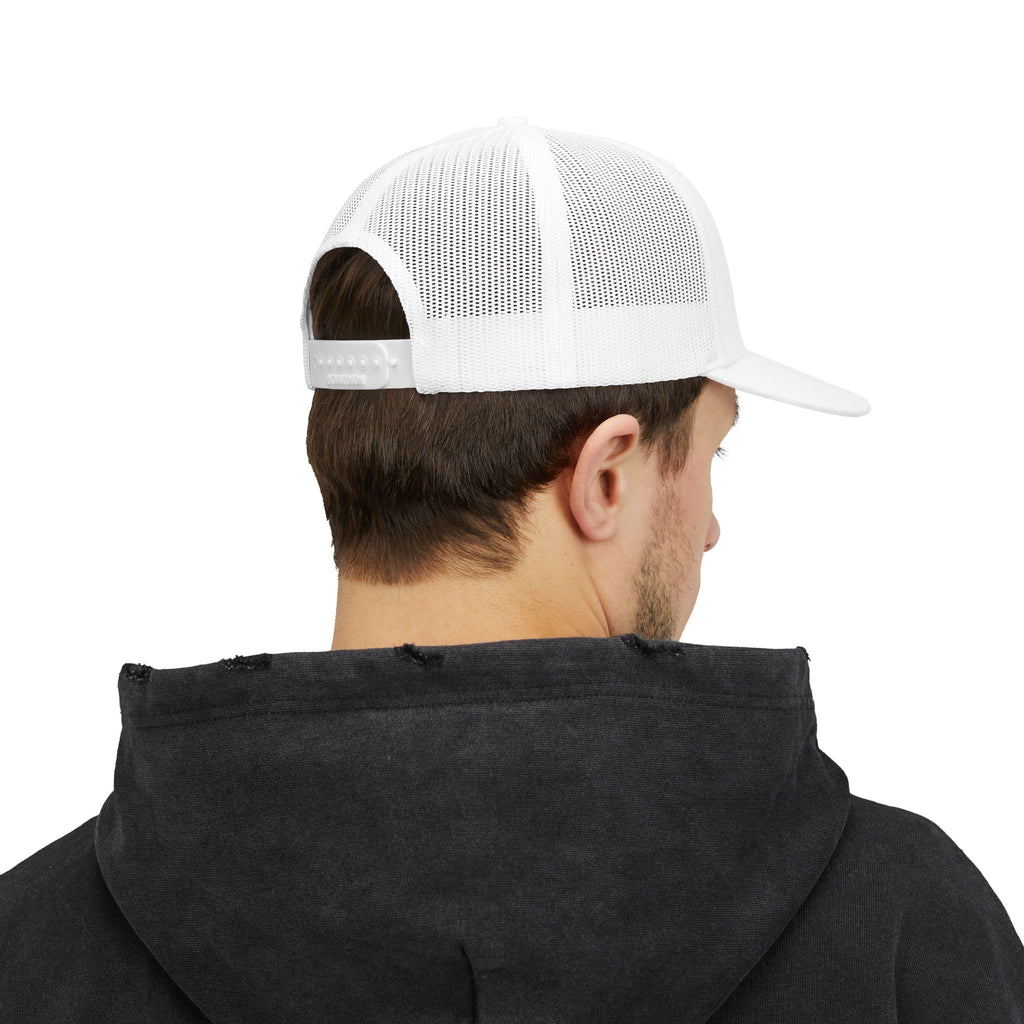 Trucker Cap — Retro 'Ghost Society Co.' Logo Snapback