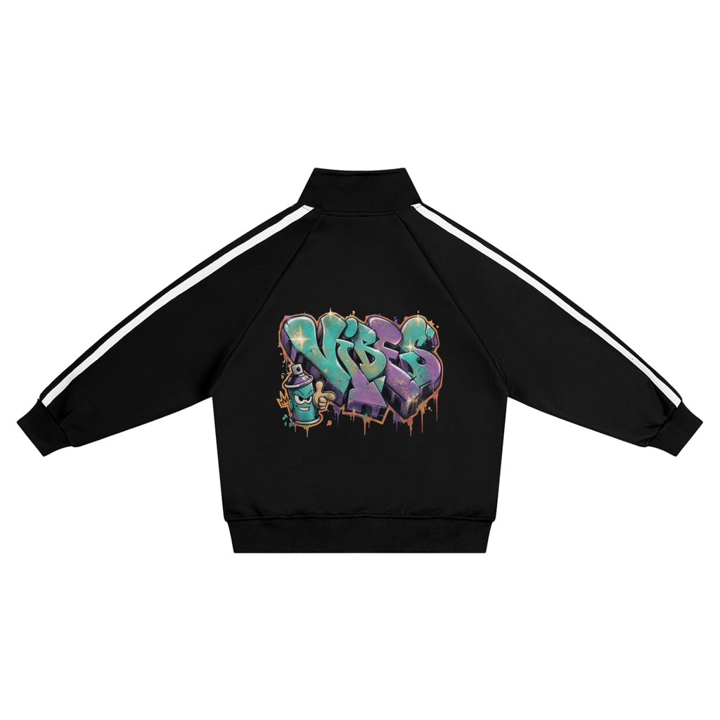 GHOST SOCIETY CO. Kids’ Contrast Tape Coach Jacket