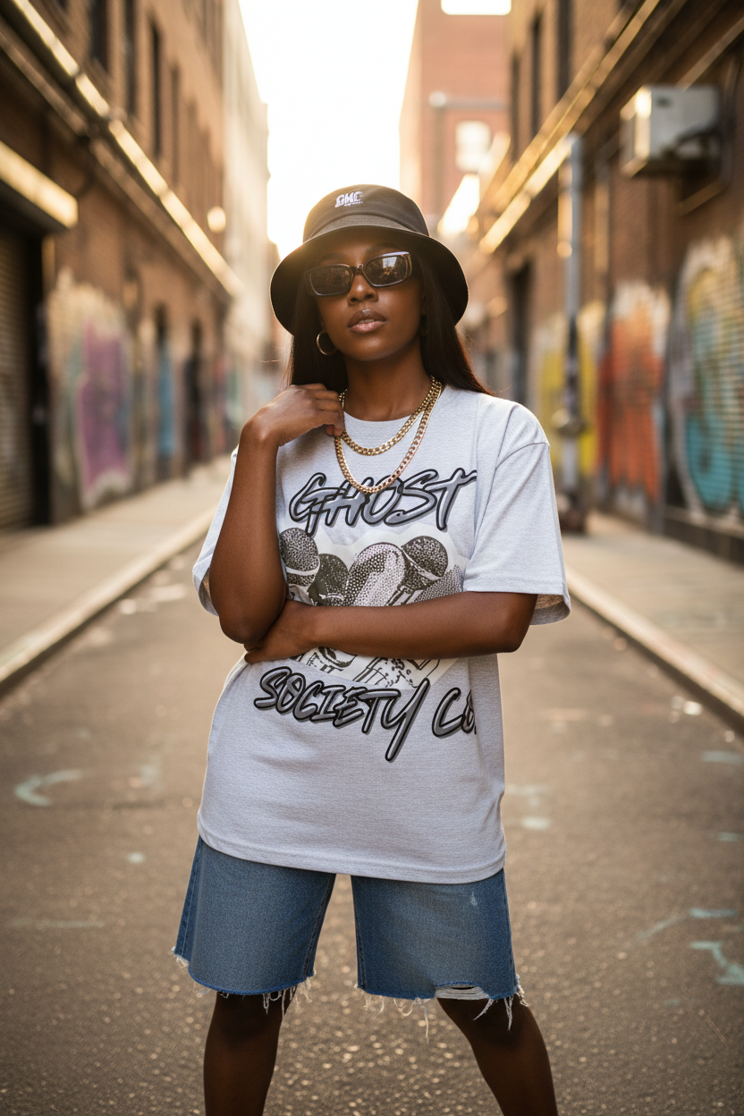 GHOST SOCIETY CO. Essential Cotton T-Shirt