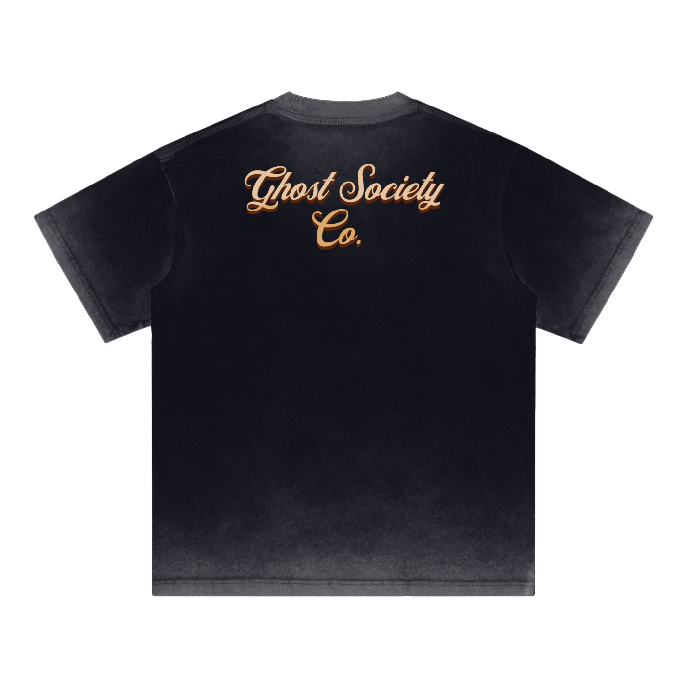 GHOST SOCIETY CO. Reverse Dyed Loose Cotton T-Shirt