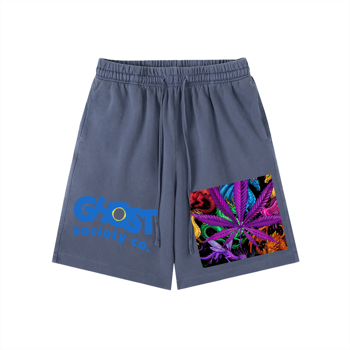 GHOST SOCIETY CO. Vintage Wash Cotton Shorts