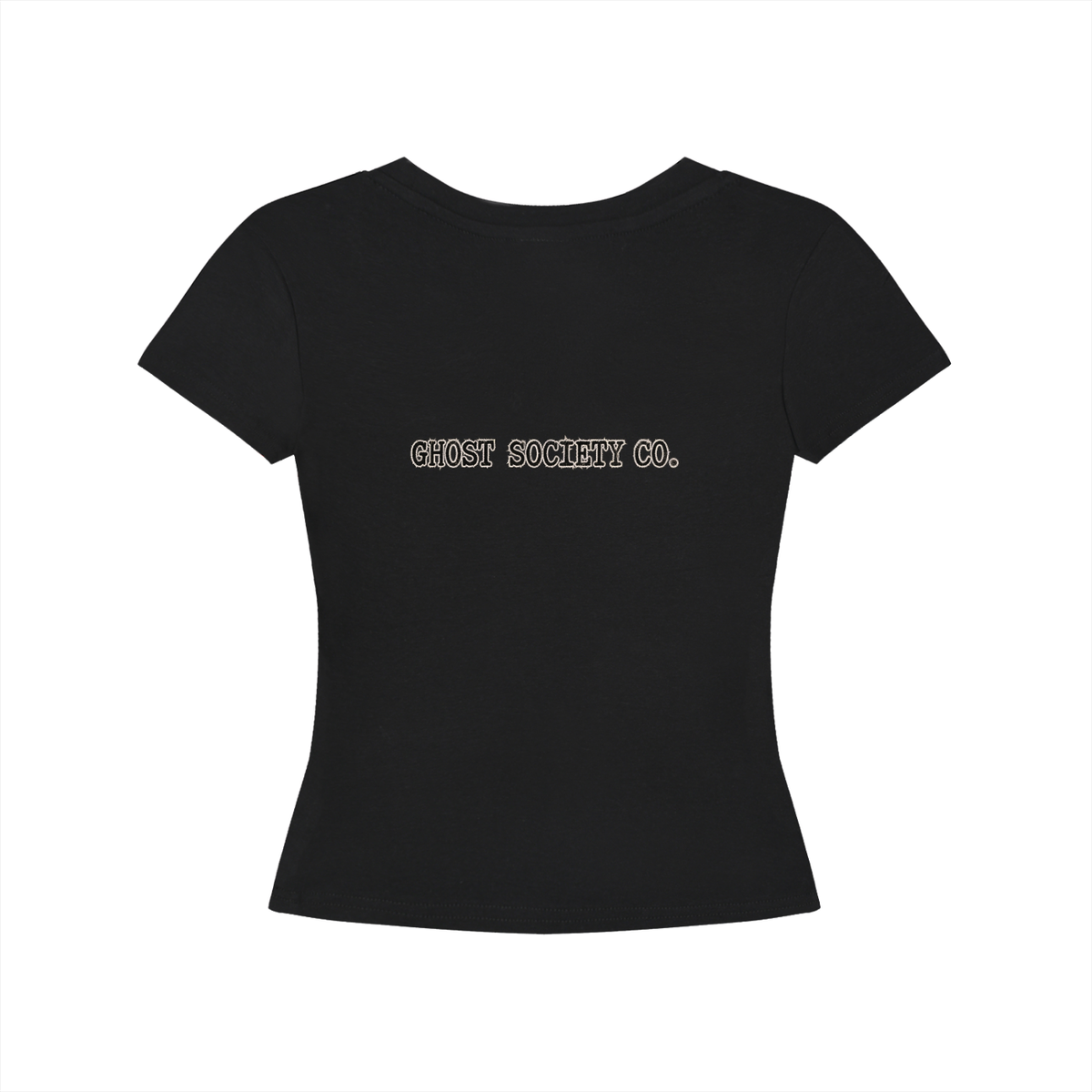 GHOST SOCIETY CO. Women's Longline Slim-Fit T-Shirt