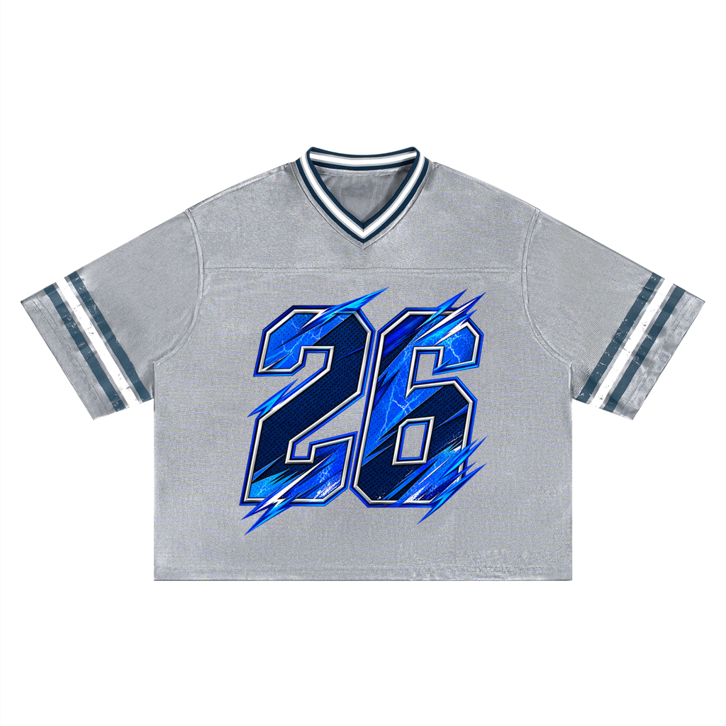 GHOST SOCIETY CO. Unisex Boxy Striped Soccer Jersey