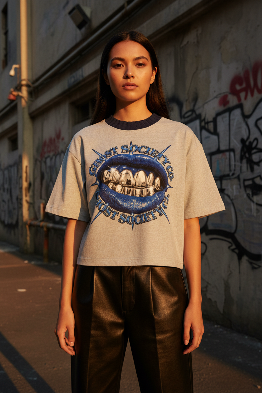 Heavyweight Boxy Drop Shoulder T-Shirt | Ghost Society Co.