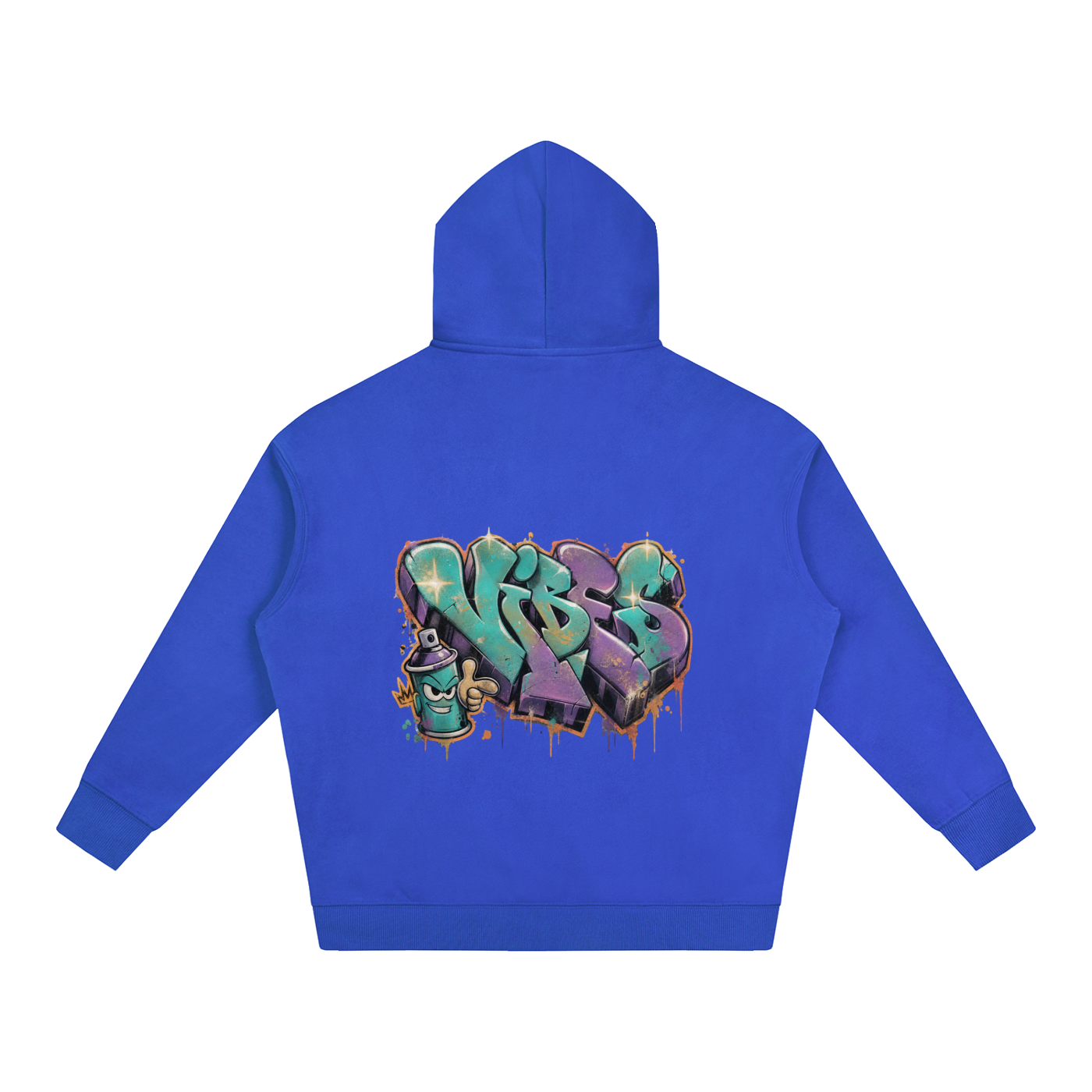 GHOST SOCIETY CO. Oversize Fleeced Hoodie