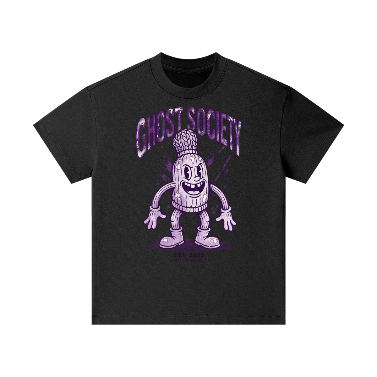 GHOST SOCIETY CO. Pure Cotton Essential Kids T-Shirt