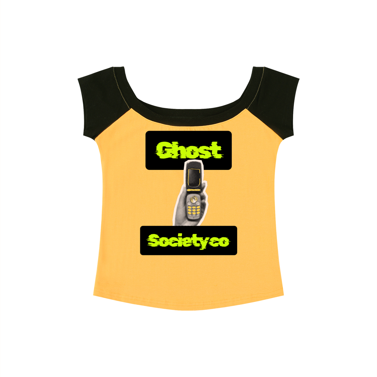 GHOST SOCIETY CO. Women's Color Block Raglan Baby T-Shirt