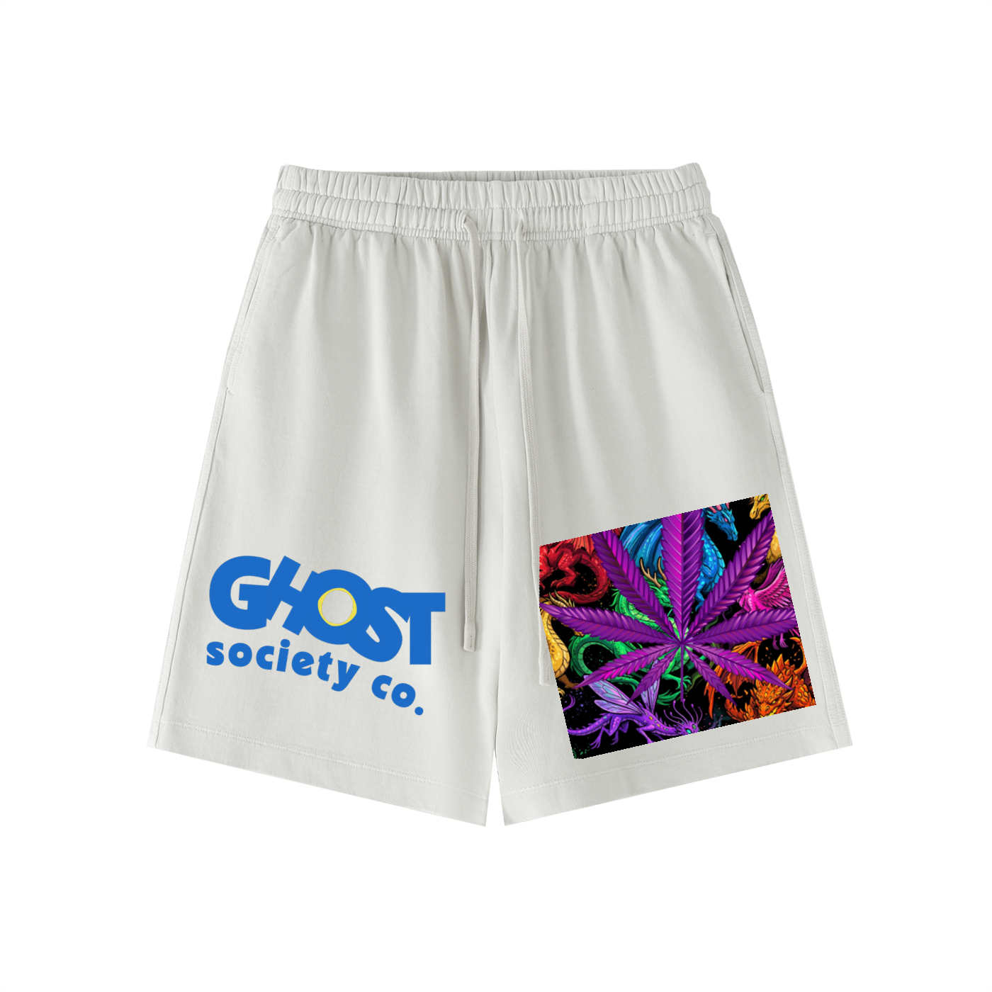 GHOST SOCIETY CO. Vintage Wash Cotton Shorts