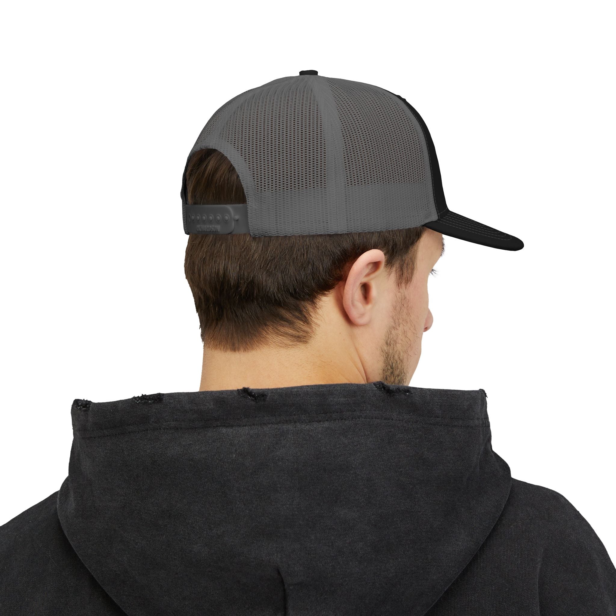 Trucker Cap — Retro 'Ghost Society Co.' Logo Snapback