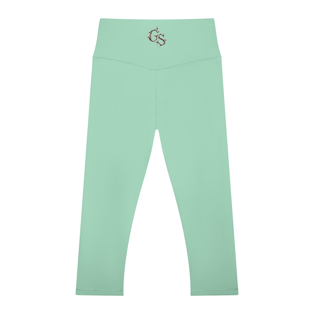 GHOST SOCIETY CO. Women's High Waisted Yoga Capri Leggings
