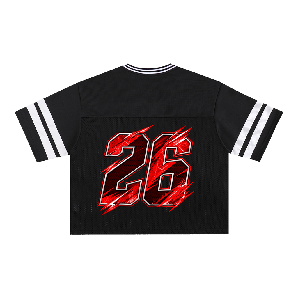 GHOST SOCIETY CO. Taped Mesh Boxy T-Shirt