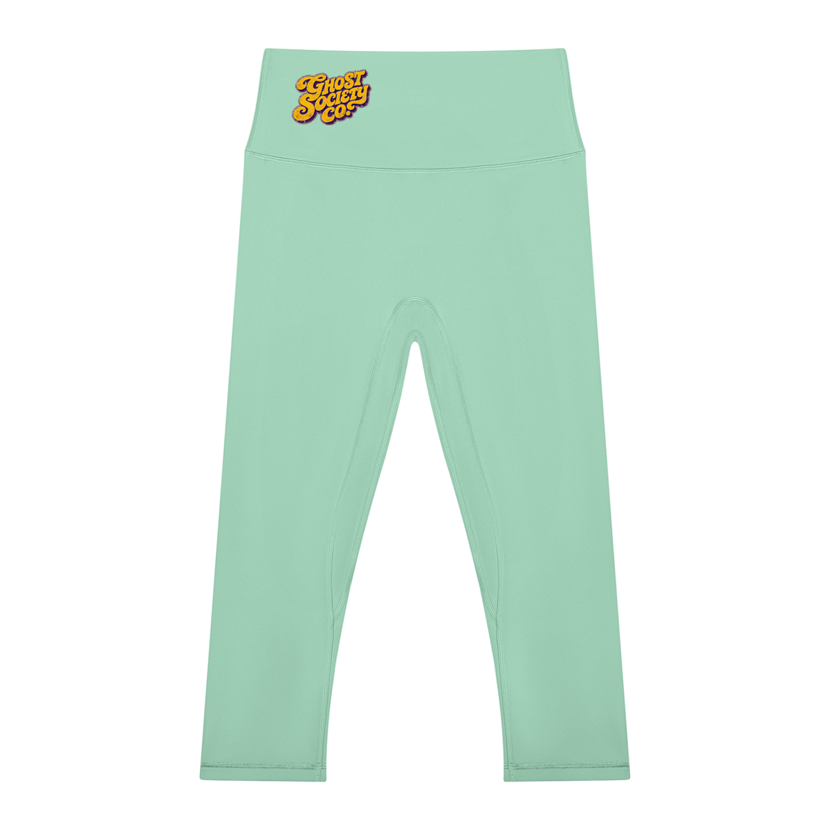 GHOST SOCIETY CO. Women's High Waisted Yoga Capri Leggings