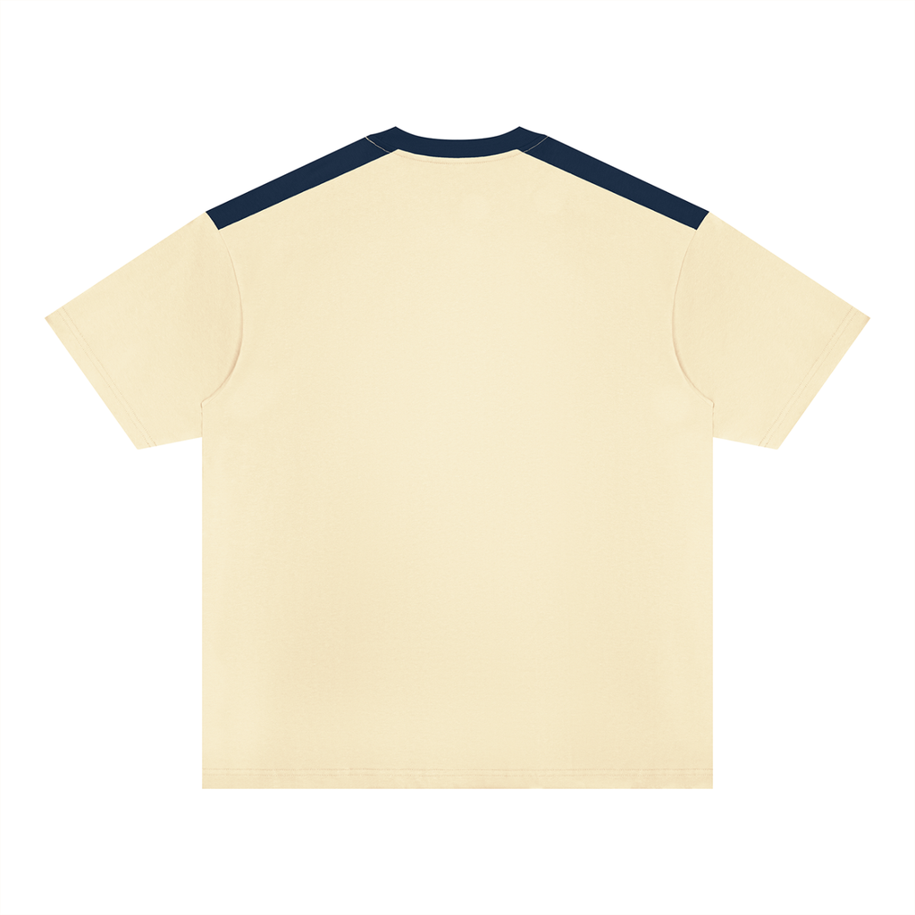 GHOST SOCIETY CO. Unisex Color Block Loose T-Shirt