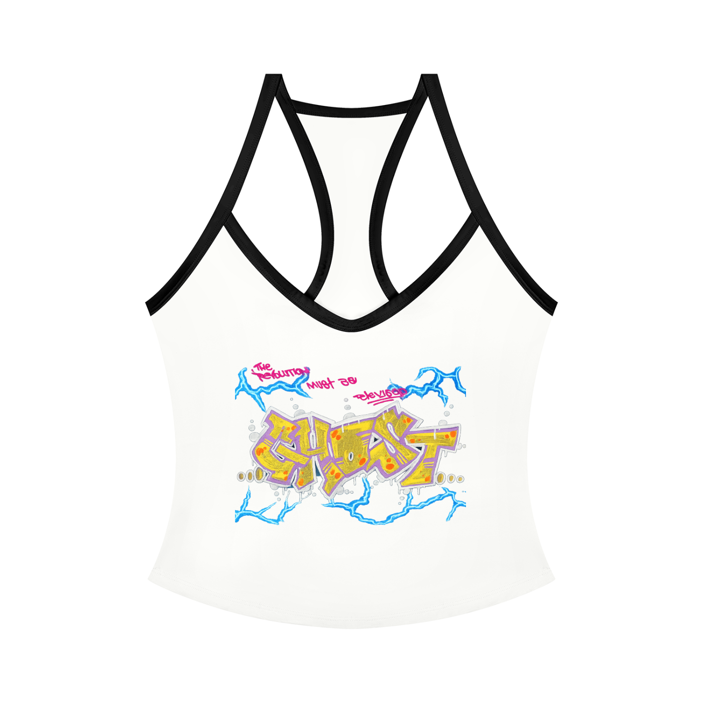 GHOST SOCIETY CO. Women’s Color Block Yoga Tank Top