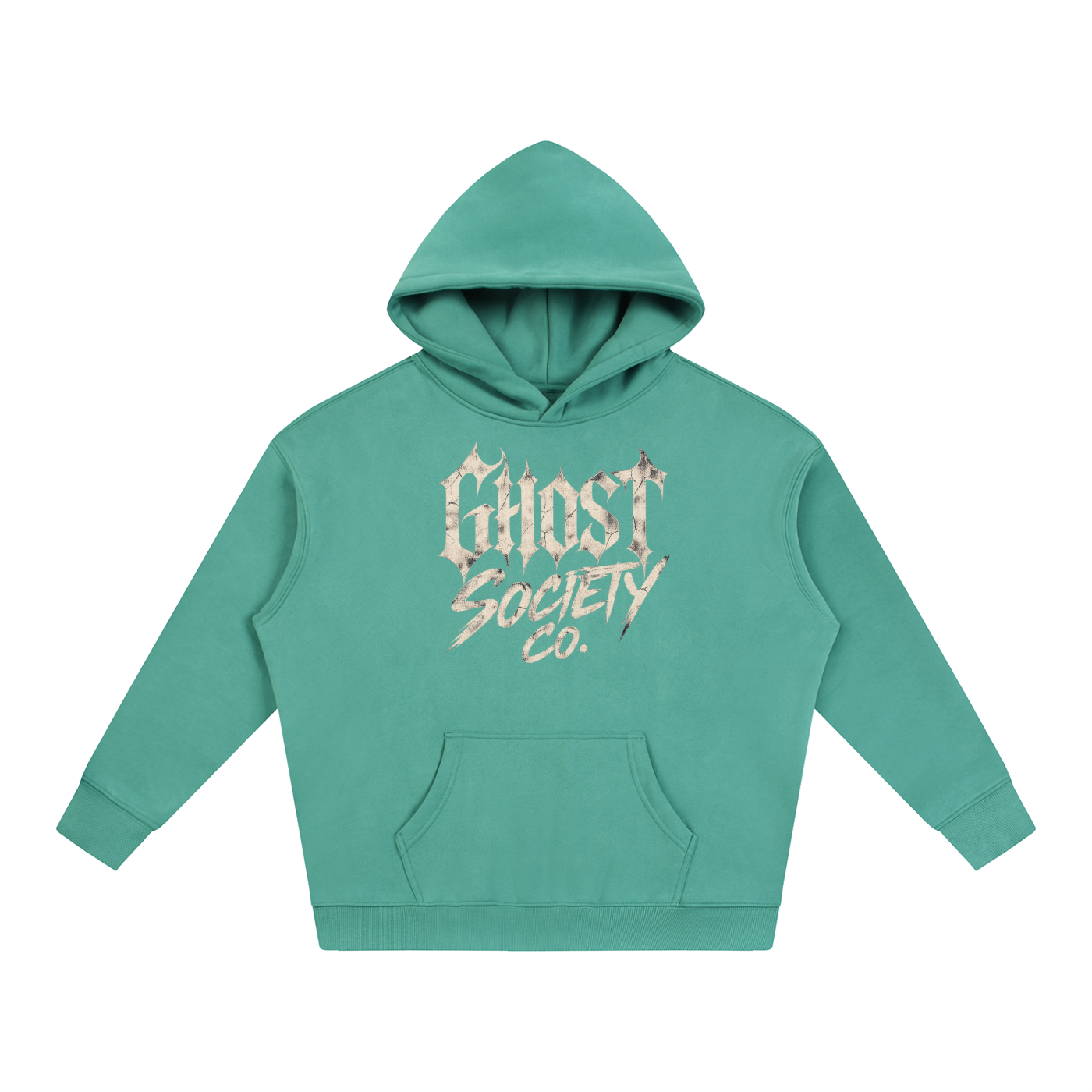 GHOST SOCIETY CO. Oversize Fleeced Hoodie