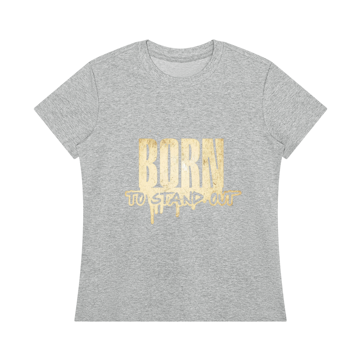 GHOST SOCIETY CO. Women's Regular Fit Crewneck T-Shirt