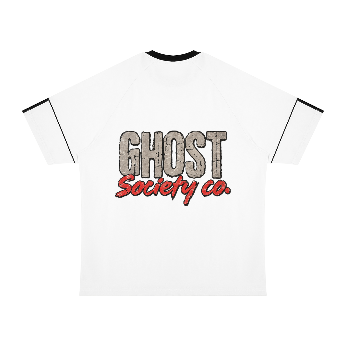 GHOST SOCIETY CO. Unisex Raglan Color Block T-Shirt