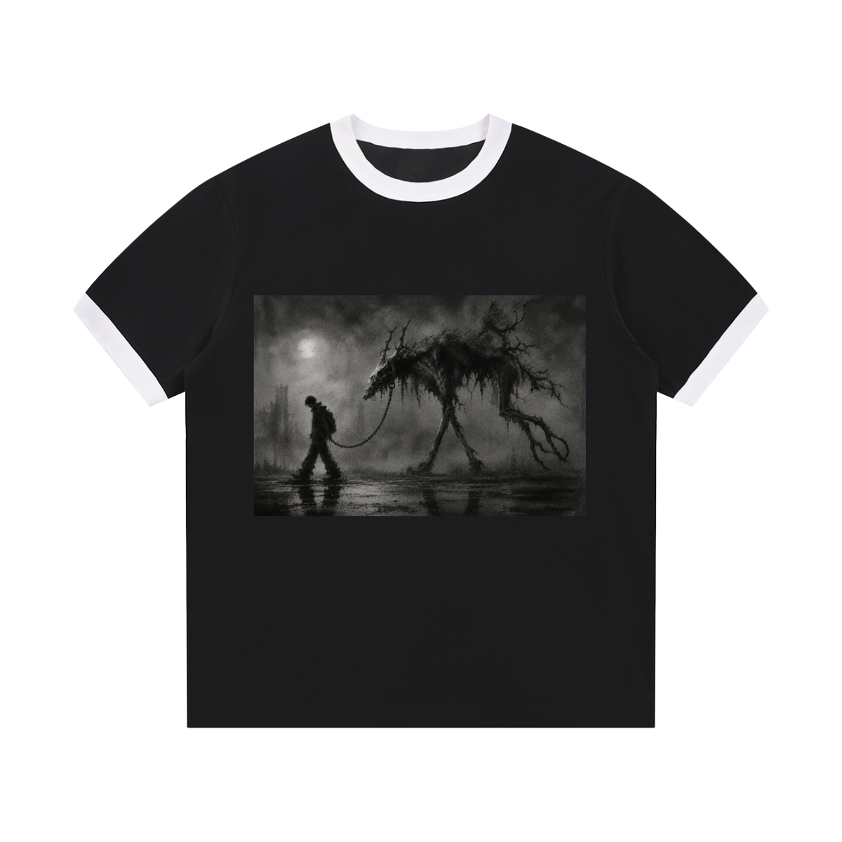 GHOST SOCIETY CO. Unisex Ringer T-Shirt