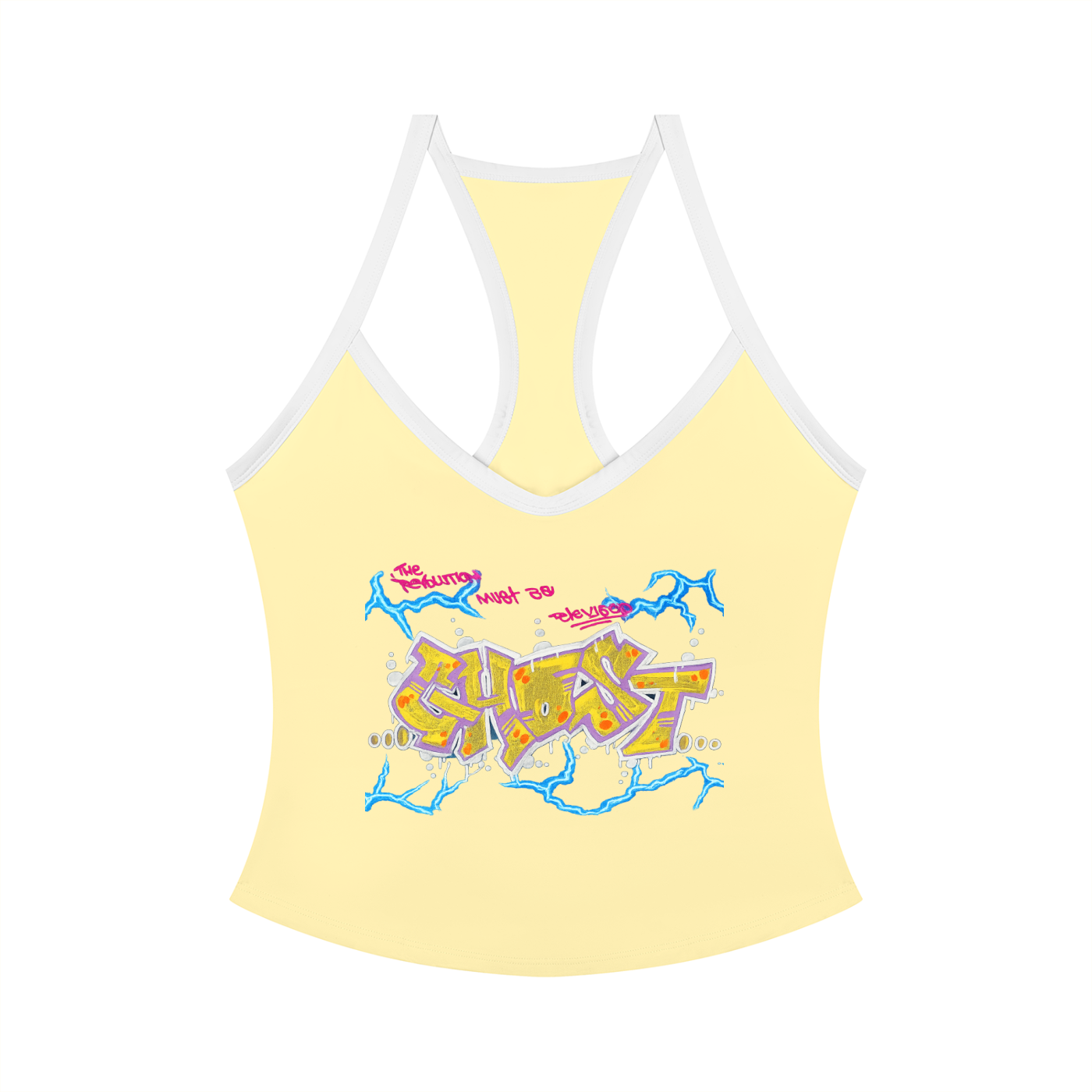 GHOST SOCIETY CO. Women’s Color Block Yoga Tank Top