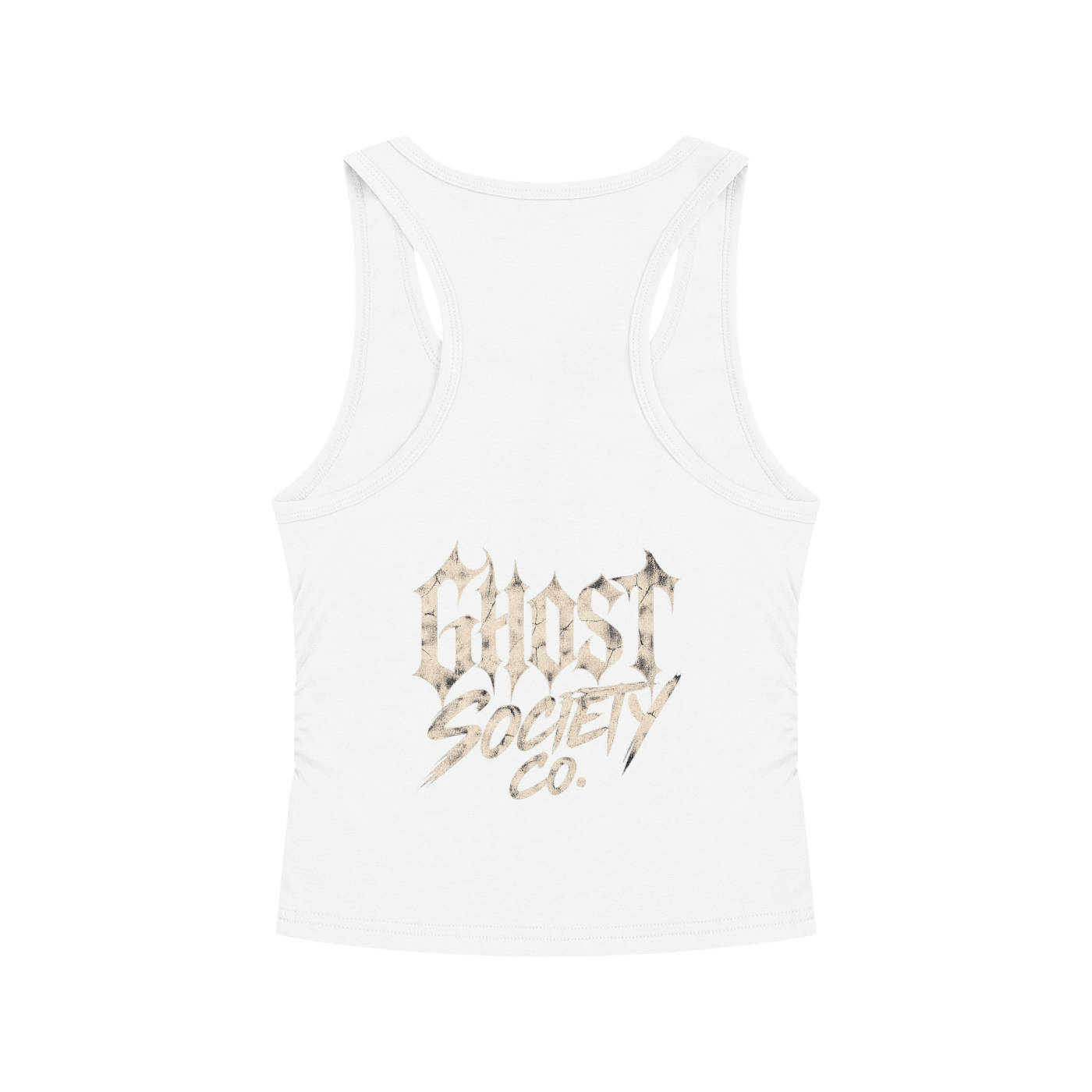 GHOST SOCIETY CO. Women’s Ruched Tank Top