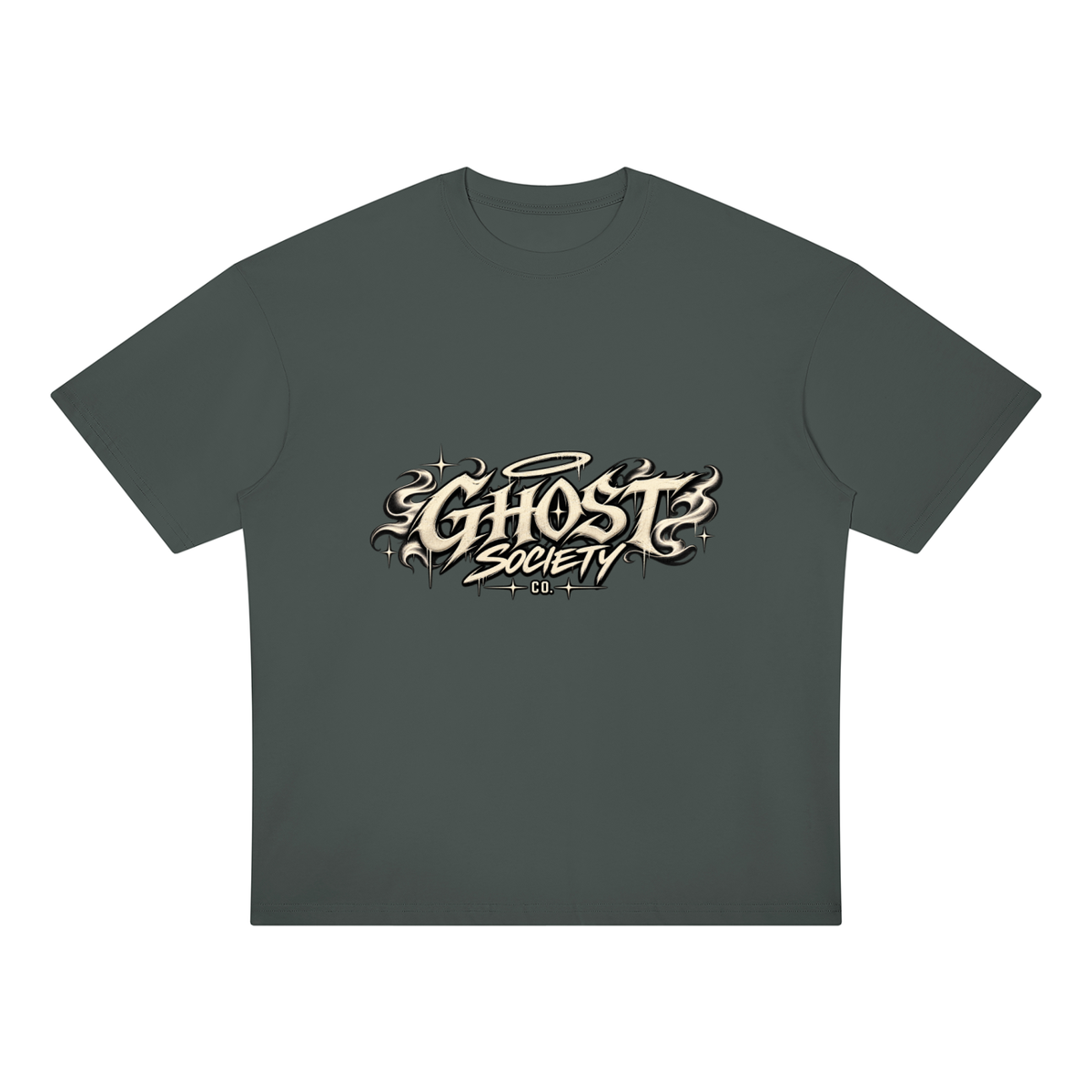 GHOST SOCIETY CO. Oversized Drop Shoulder T-Shirt