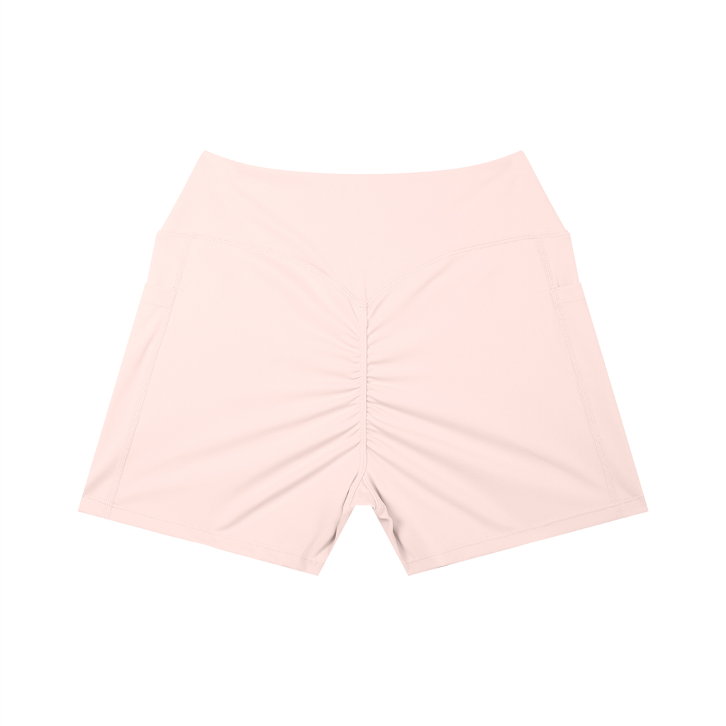 Women's High Rise Pocket Yoga Shorts