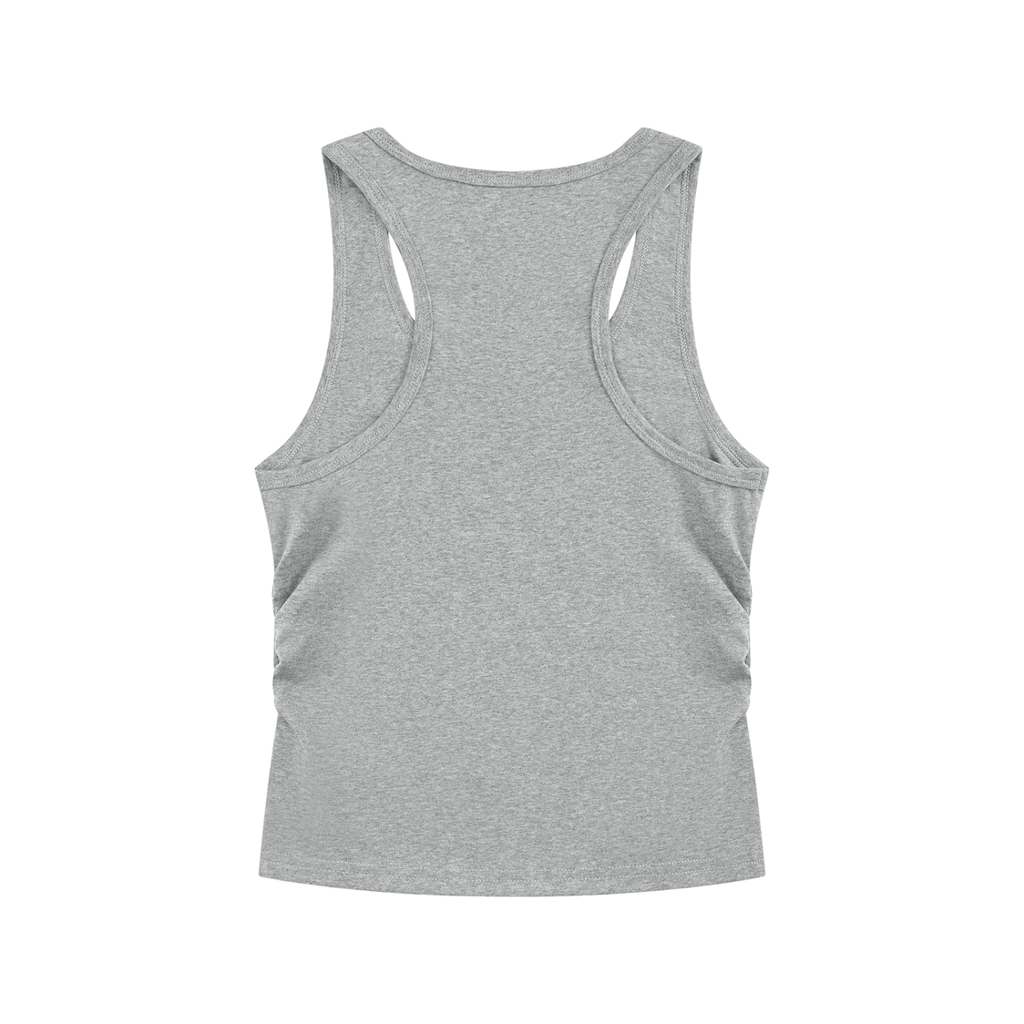 Women's Ruched Crop Tank Top | Ghost Society Co.