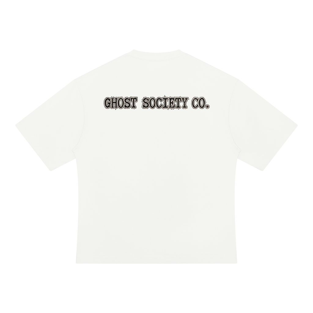Heavyweight Oversized Drop Shoulder Tee | Ghost Society Co.