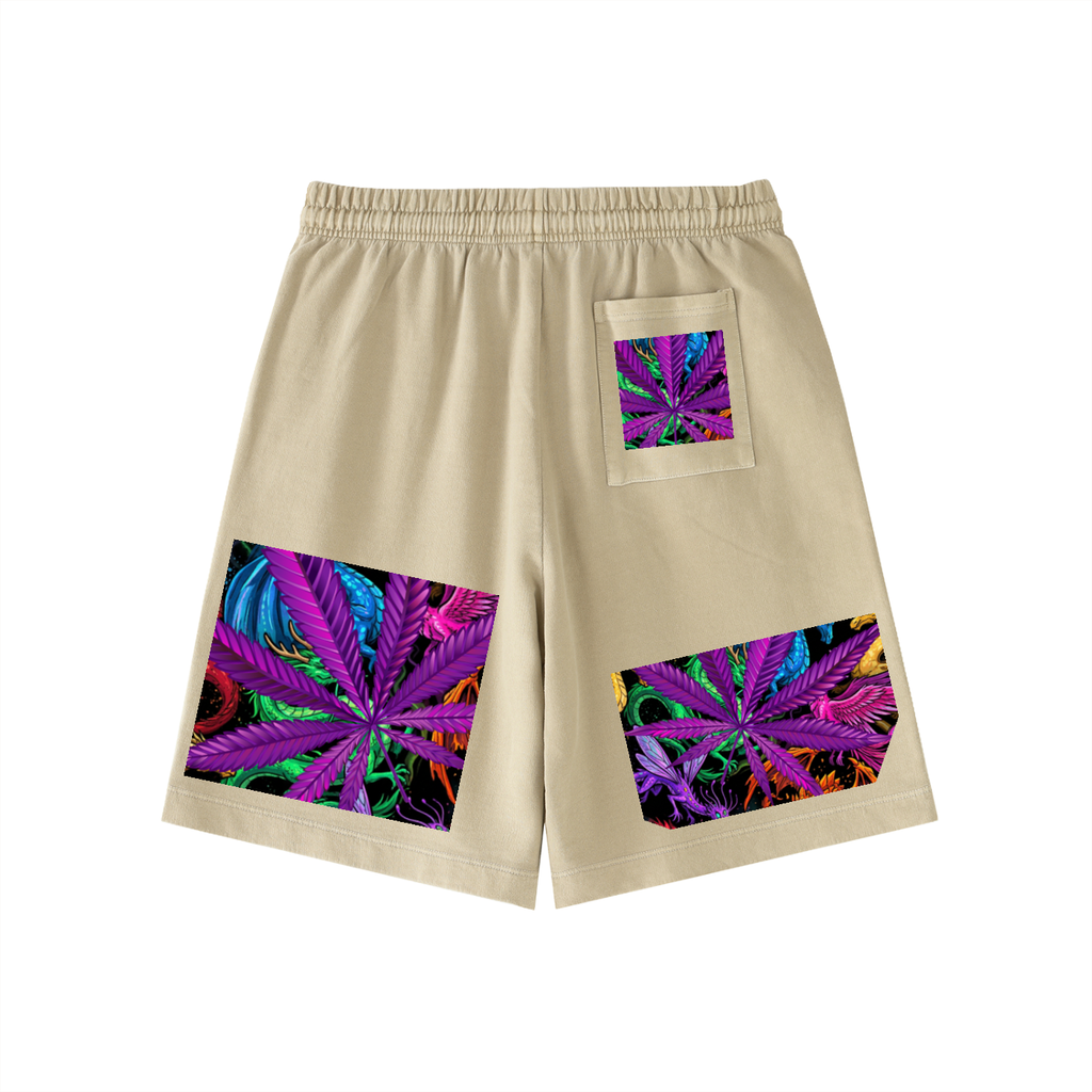 GHOST SOCIETY CO. Vintage Wash Cotton Shorts