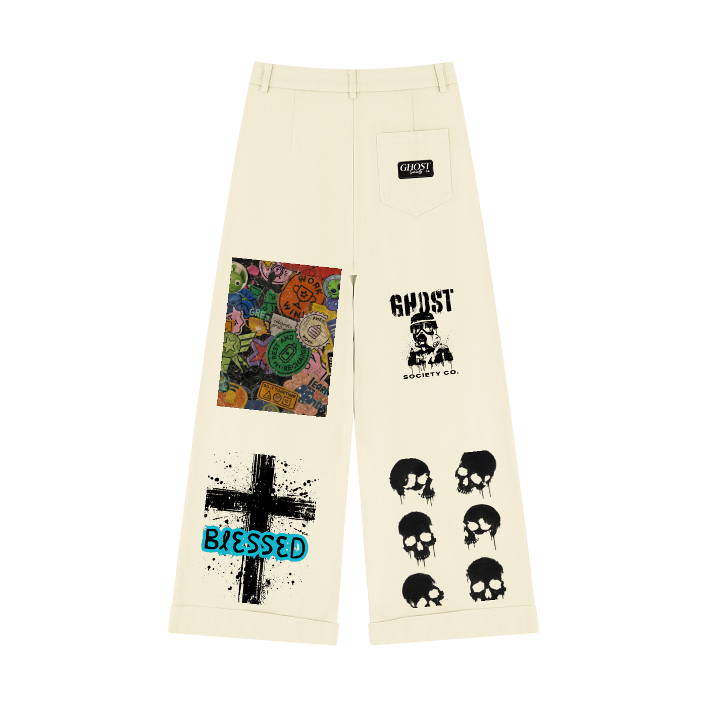 GHOST SOCIETY CO. Women’s Tencel Wide Leg Pants