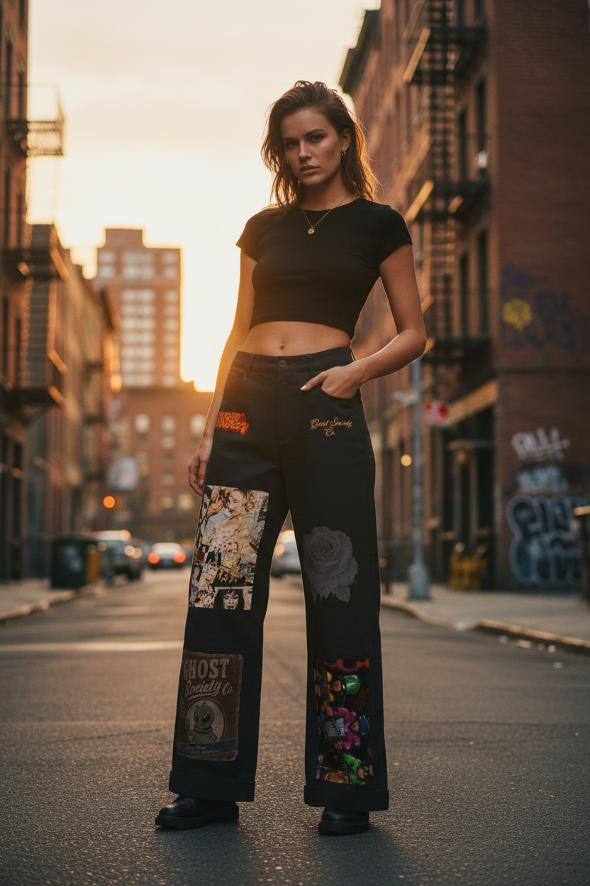 Women's Tencel Wide Leg Pants