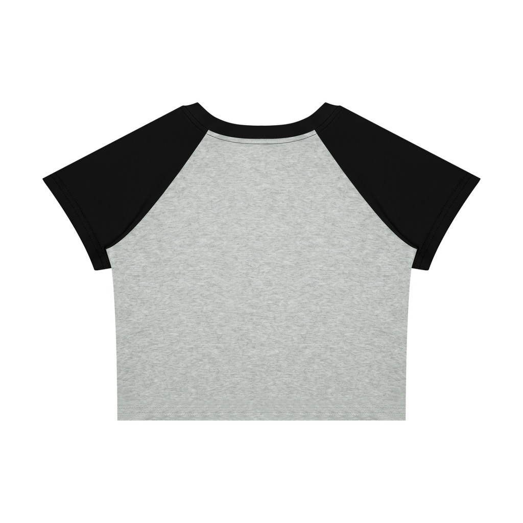 GHOST SOCIETY CO. Women’s Raglan Color Block Baby T-Shirt