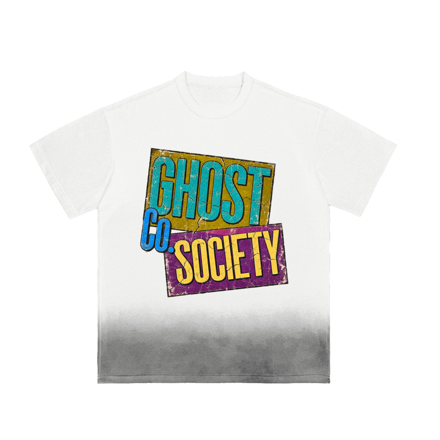 GHOST SOCIETY CO. Sunfade Vintage Washed T-Shirt