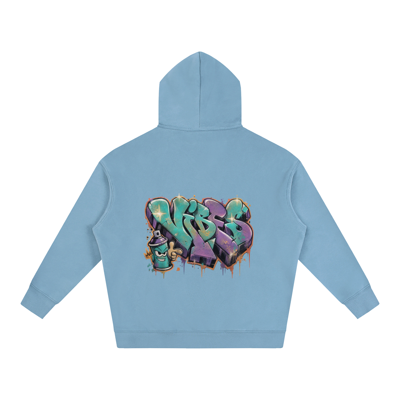 GHOST SOCIETY CO. Oversize Fleeced Hoodie
