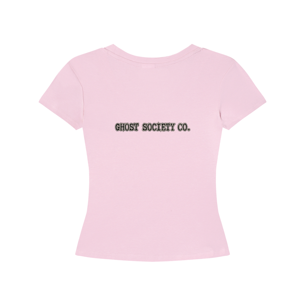 GHOST SOCIETY CO. Women's Longline Slim-Fit T-Shirt