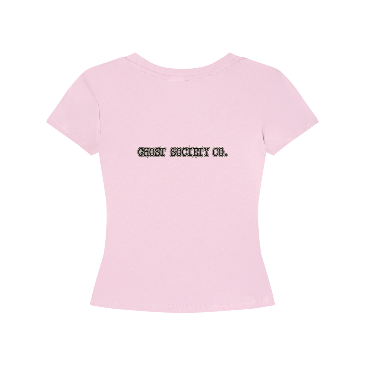 GHOST SOCIETY CO. Women's Longline Slim-Fit T-Shirt