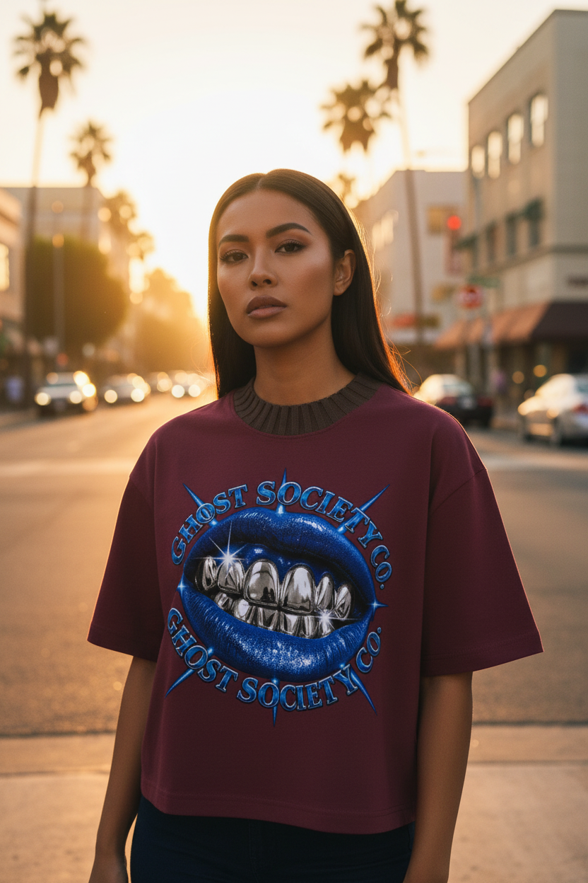 Heavyweight Boxy Drop Shoulder T-Shirt | Ghost Society Co.