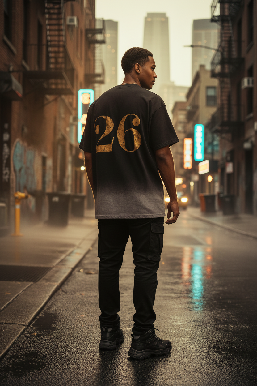 GHOST SOCIETY CO. Sunfade Vintage Washed T-Shirt