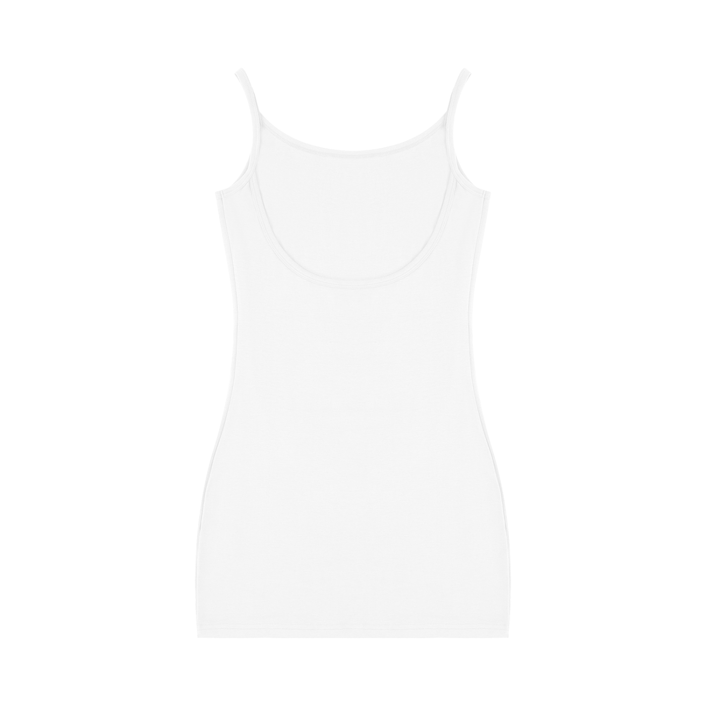 GHOST SOCIETY CO. Women's Solid Tight Sleeveless Dress
