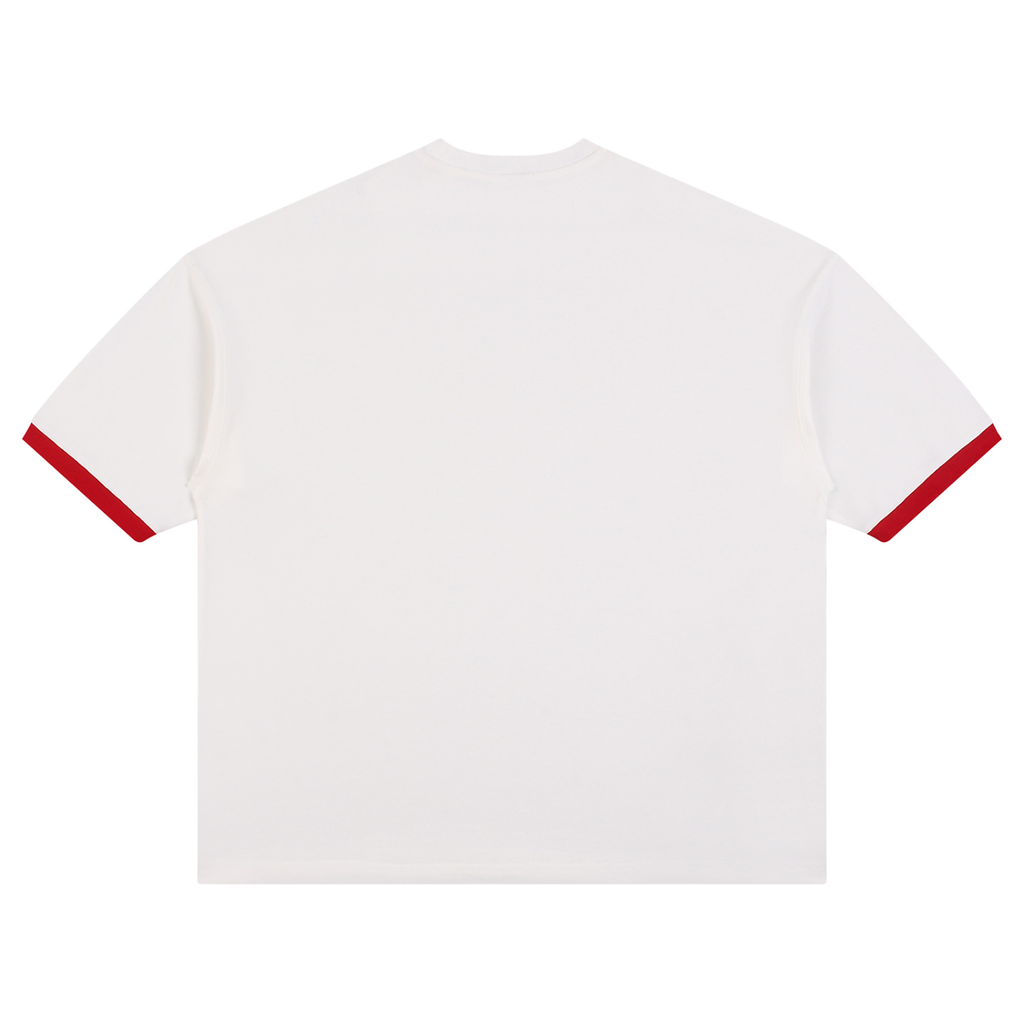 GHOST SOCIETY CO. Unisex Color Block Drop Shoulder T-Shirt