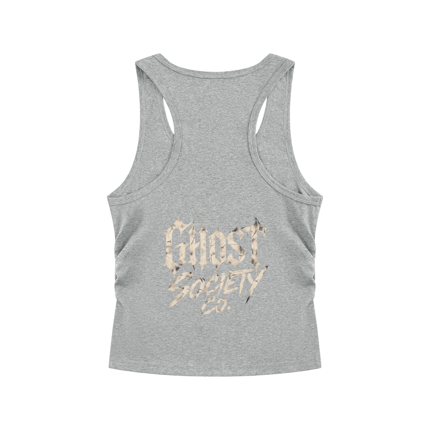 GHOST SOCIETY CO. Women’s Ruched Tank Top
